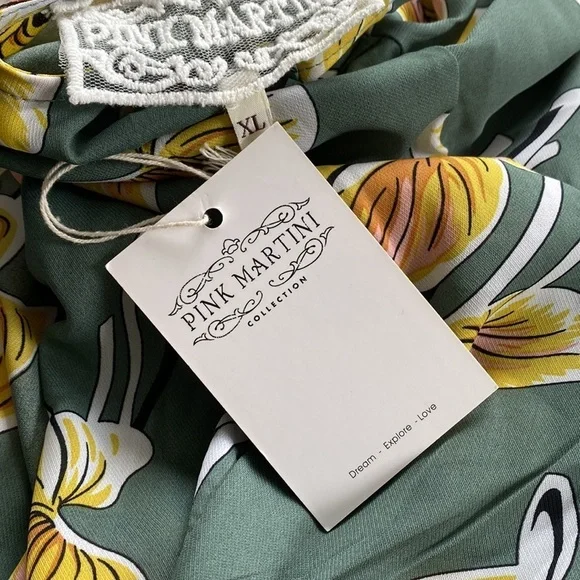 NWT Pink Martini - Garden of Love Dress - XL - Picture 7 of 8